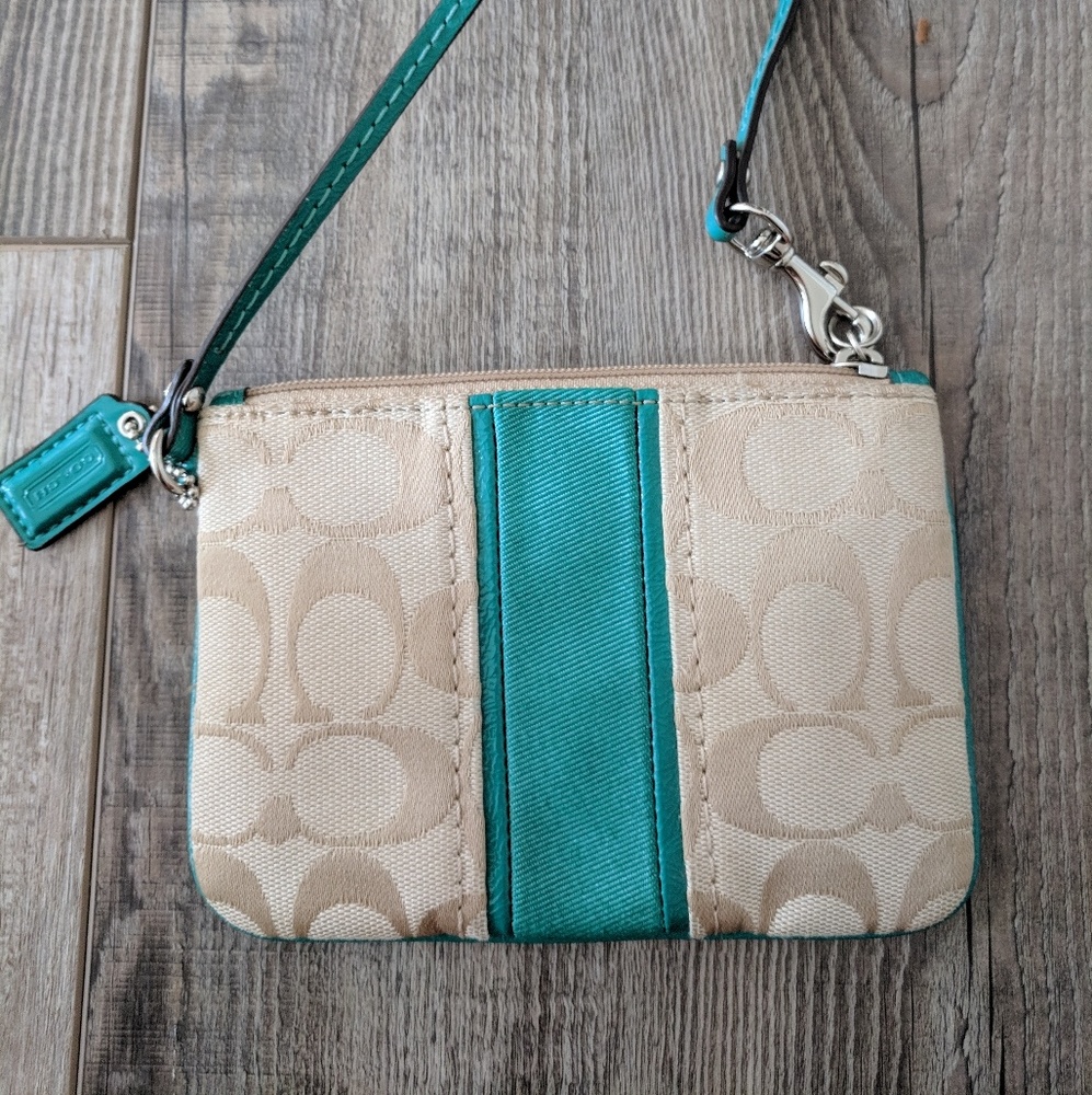 Authentic Coach Wristlet